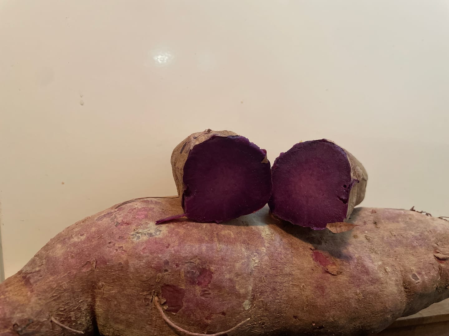Customer photo review of Süsskartoffel violett "Okinawa" Bio & Demeter