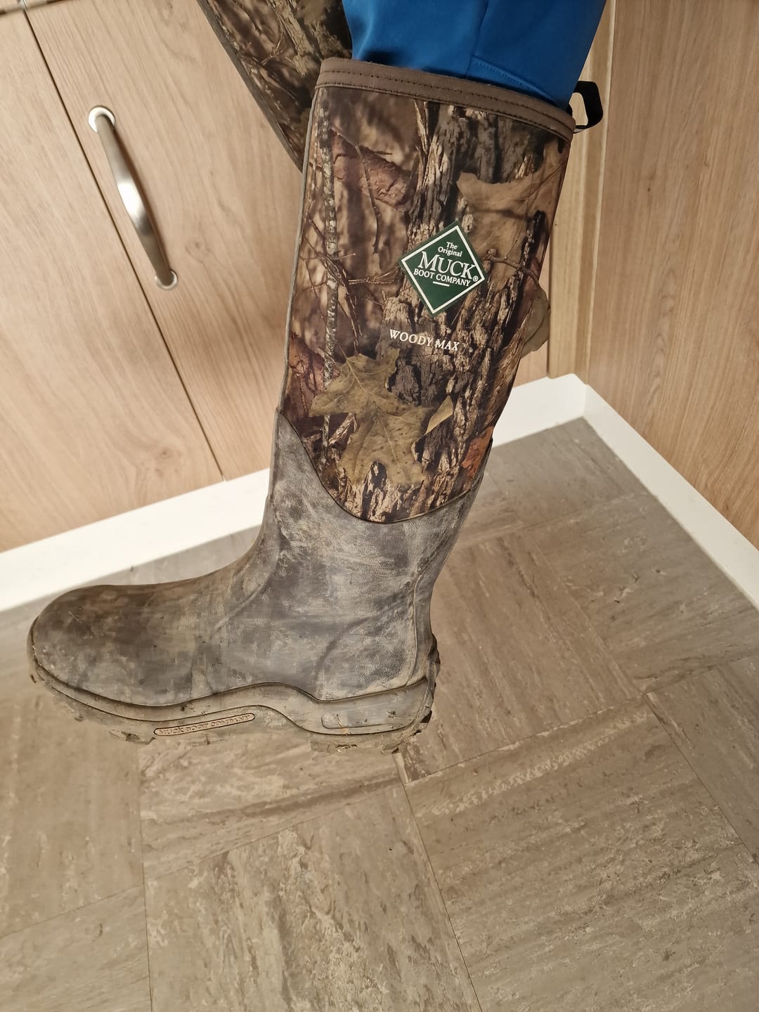 Customer photo review of Unisex Woody Max Tall Boots