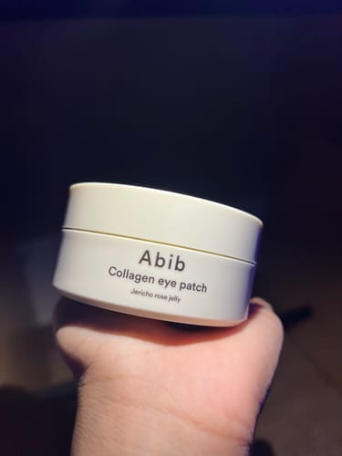 Customer photo review of Collagen eye patch Jericho rose jelly