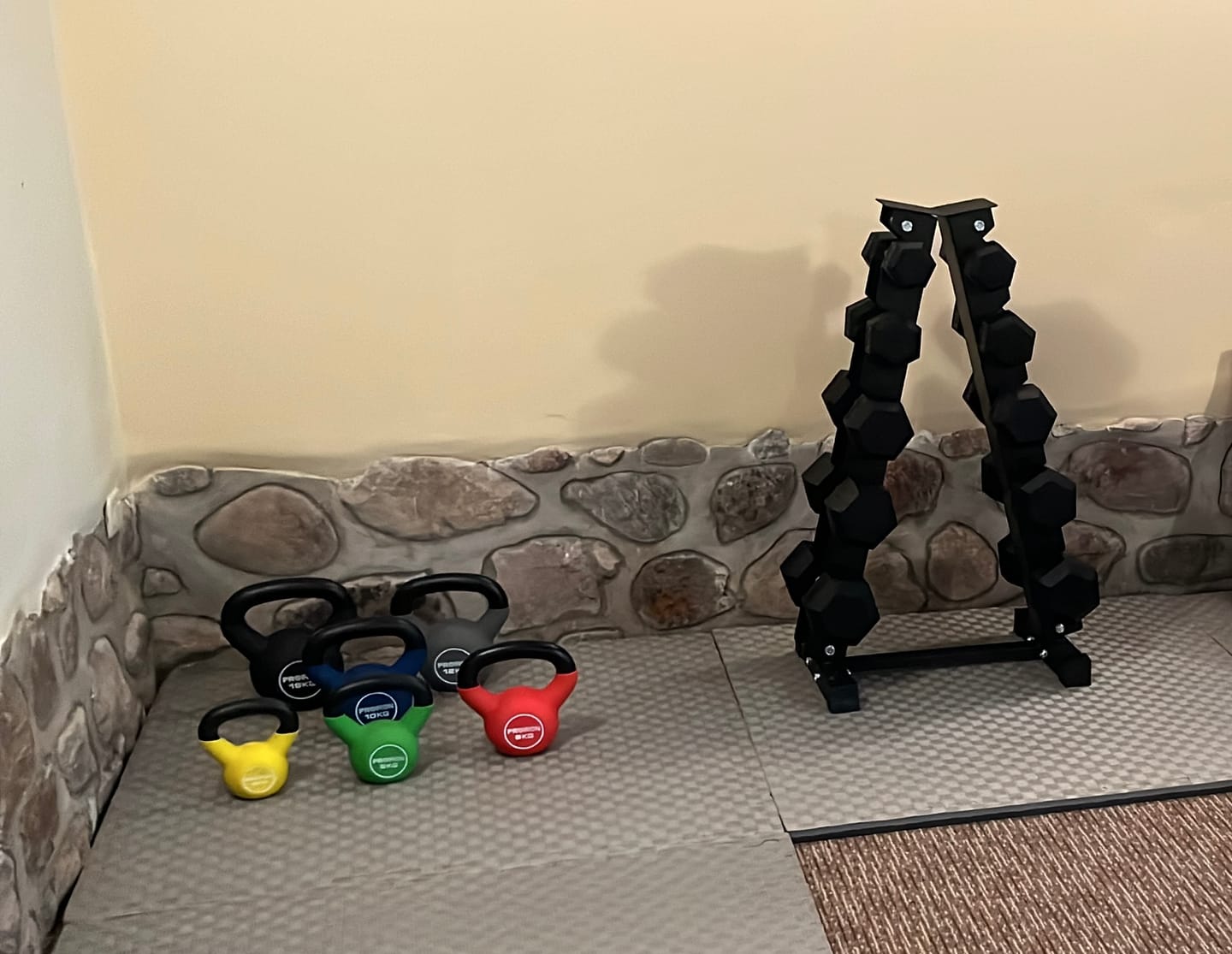Customer photo review of Pesa Rusa o Kettlebell de Neopreno