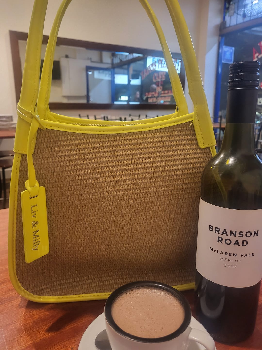 Customer photo review of Joanna- Neon Patent Yellow