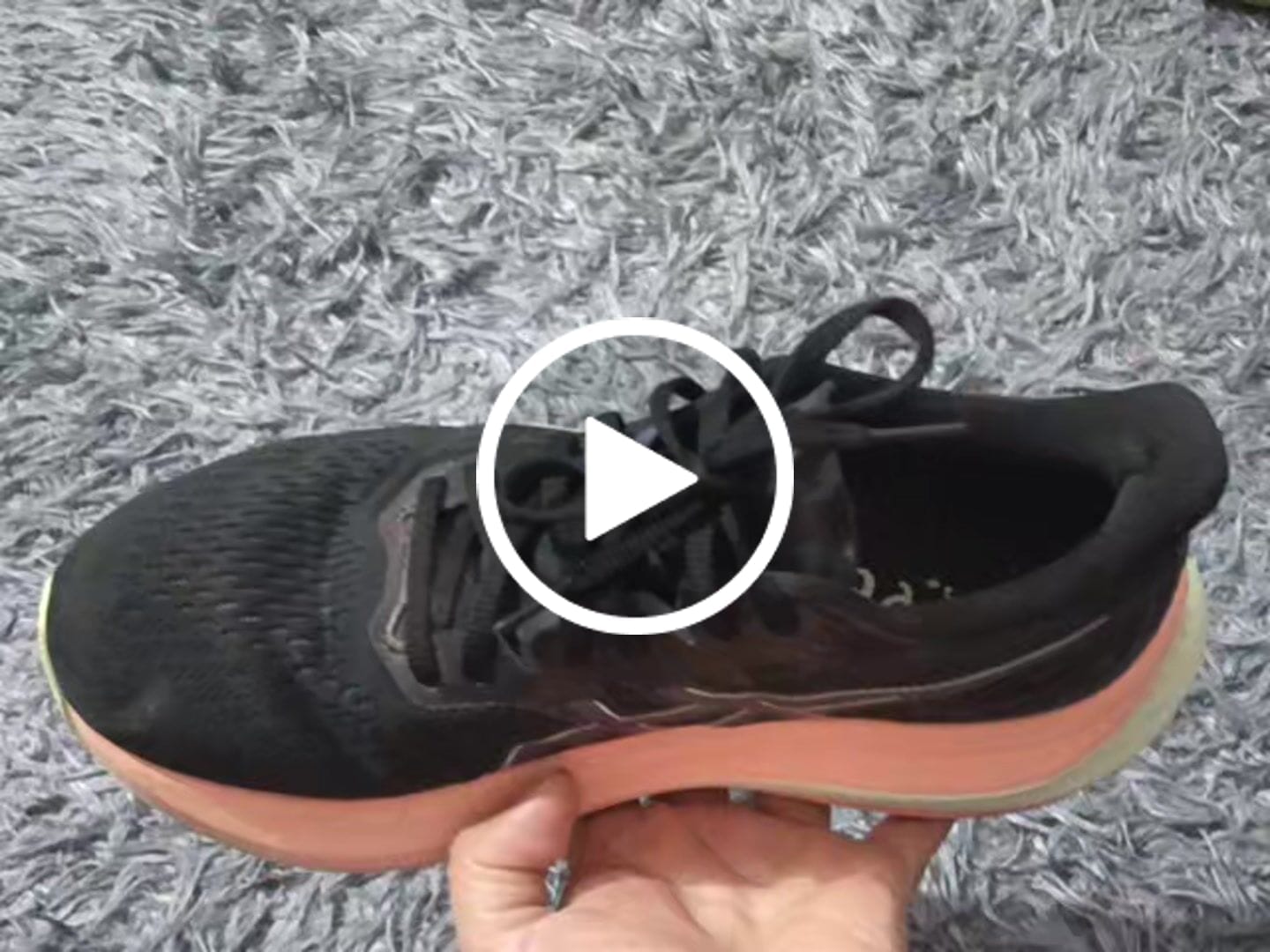 Customer video review of Asics Gel Contend 9 Mujer Black Sand Red