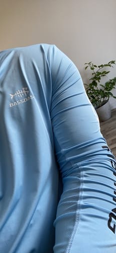 Customer photo review of Men's UPF 50+ Long Sleeve Fishing Shirt FS01M