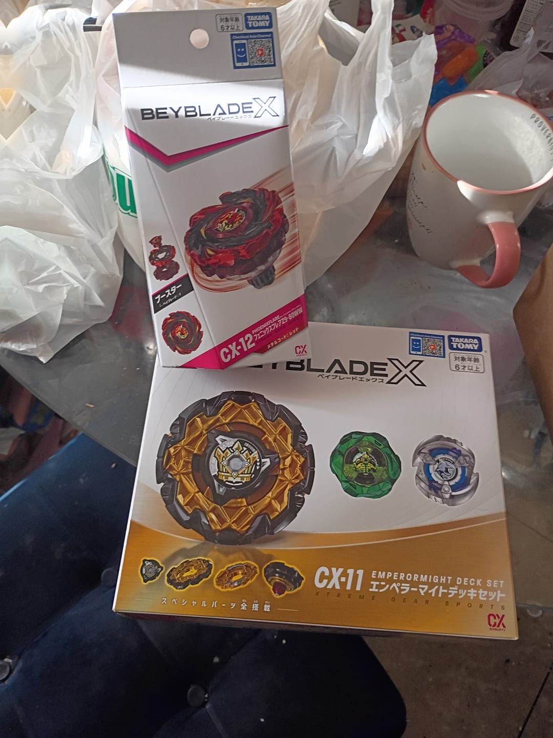 Customer photo review of Takara Tomy Beyblade CX-12 Phoenix Flare Z9-80WW