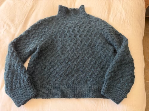 Customer photo review of Le Gros Lambswool