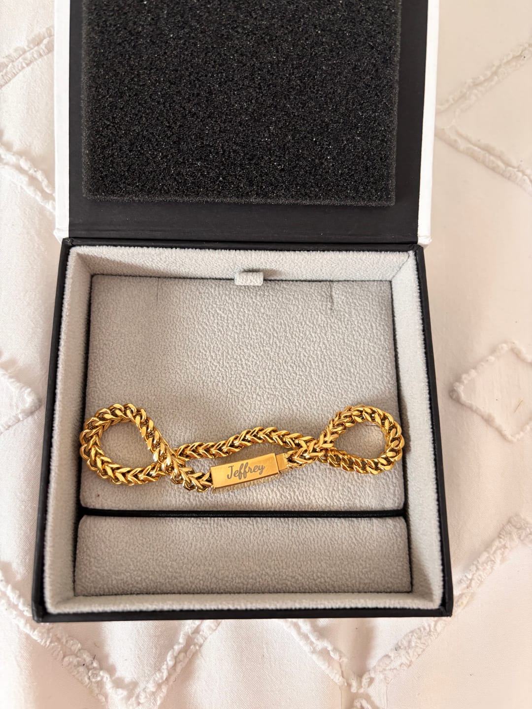 Customer photo review of 4mm Franco Link Bracelet