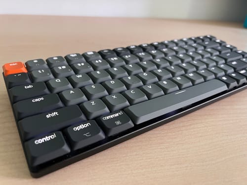 Customer photo review of Keychron K3 QMK 無線機械鍵盤 第三代(英文版本-送注音轉印貼紙)