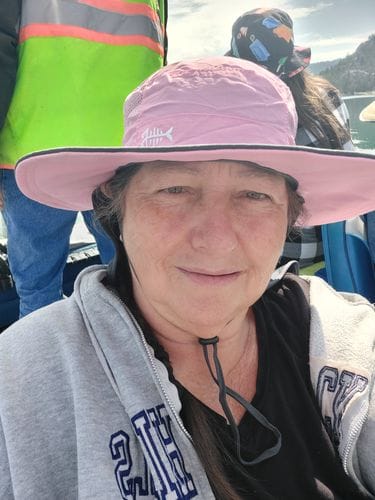 Customer photo review of Women's UPF 50+ Sun Hat with Ponytail Hole Neck Flap FH05W