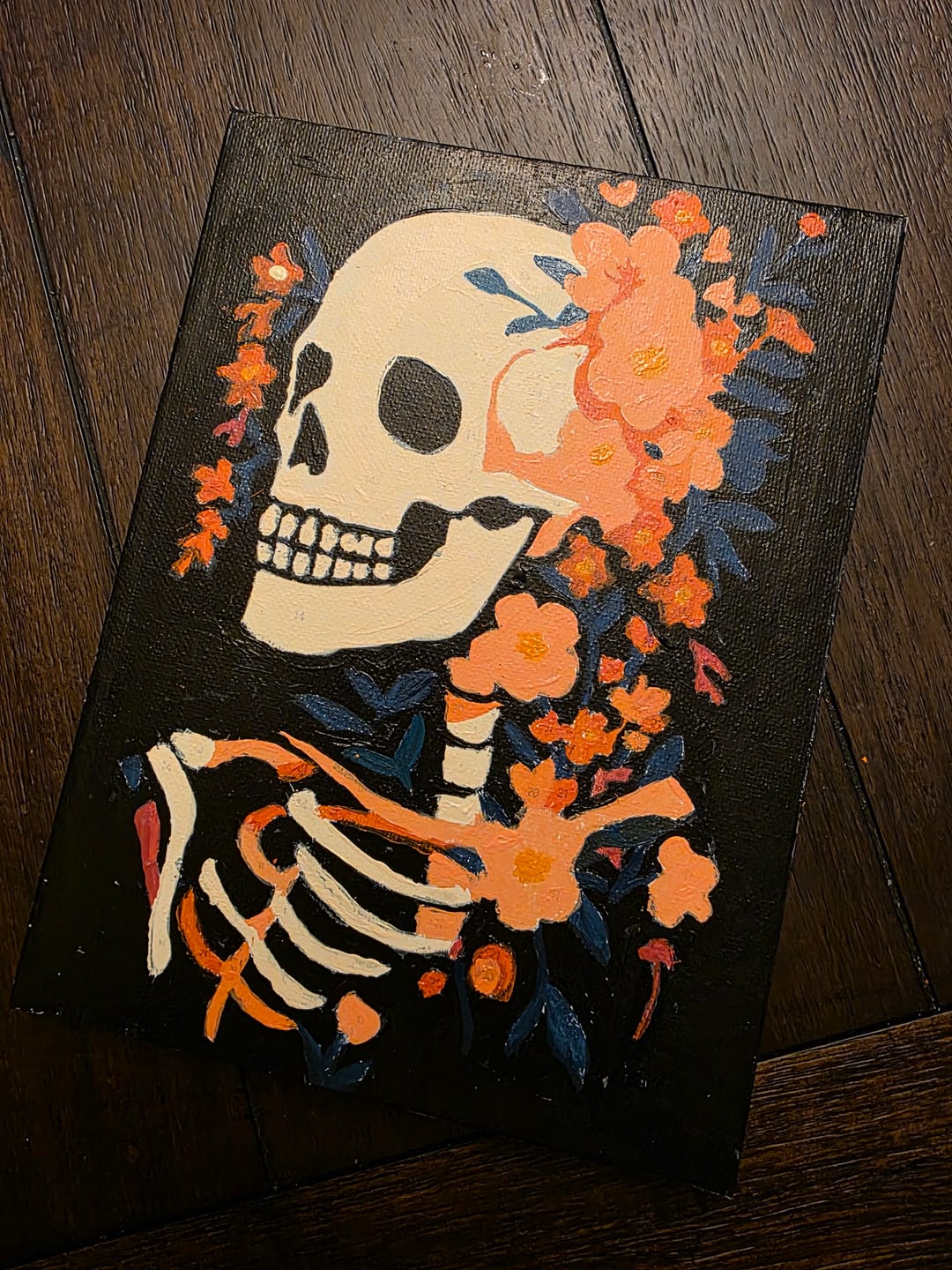 Customer photo review of 6 Mini Paintings - Halloween Night Set
