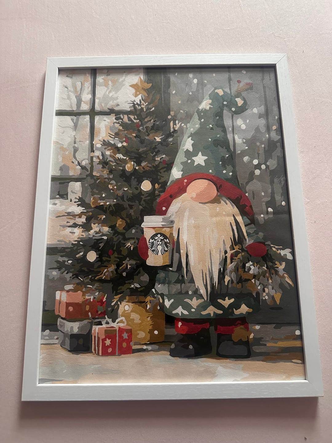 Customer photo review of Malen nach Zahlen - Überraschungsbild