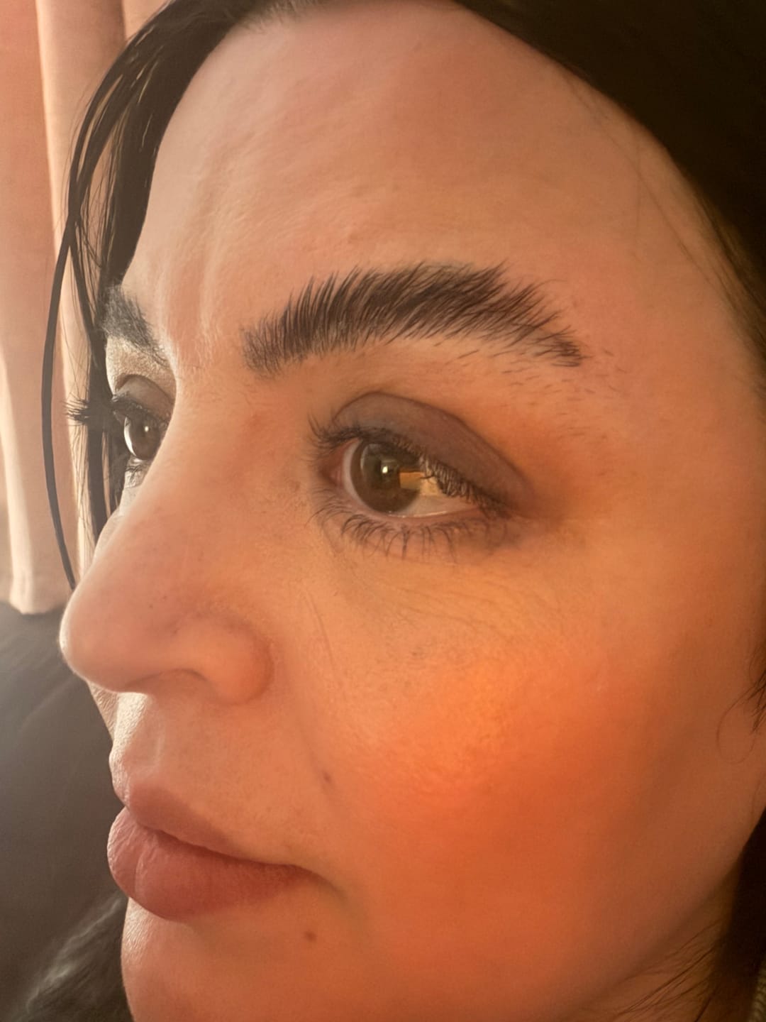 Customer photo review of HOLD UP! PLUS Brow Styling Wax + Multitasker PRO Brush