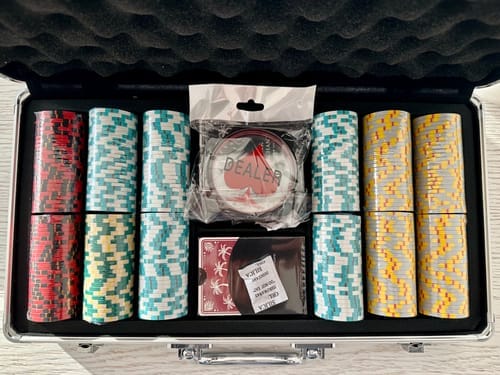 Customer photo review of Poker Set Monte Carlo Tournament 500