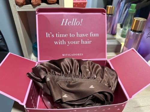 Customer photo review of Gorros para Dormir