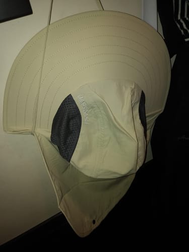 Customer photo review of Unisex UPF 50+ Water Resistant Sun Hat with Neck Flap FH06
