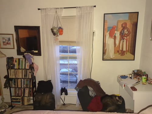 Customer photo review of The Shadow | Edmund Leighton | c. 1900