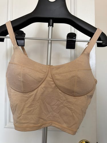 Customer photo review of Golden Stardust Corset Tank