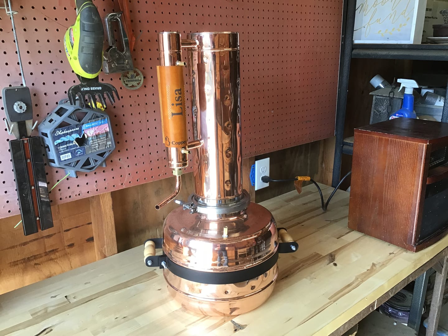 Customer photo review of Electric Essential Oil Distiller 5.2Gal (19.7L) - Proffesional Kit