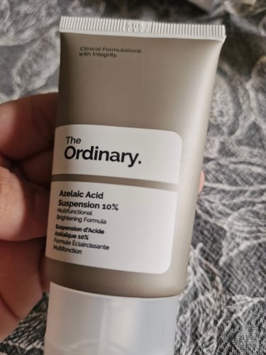 Customer photo review of Azelaic Acid 10% Suspension Brightening Cream