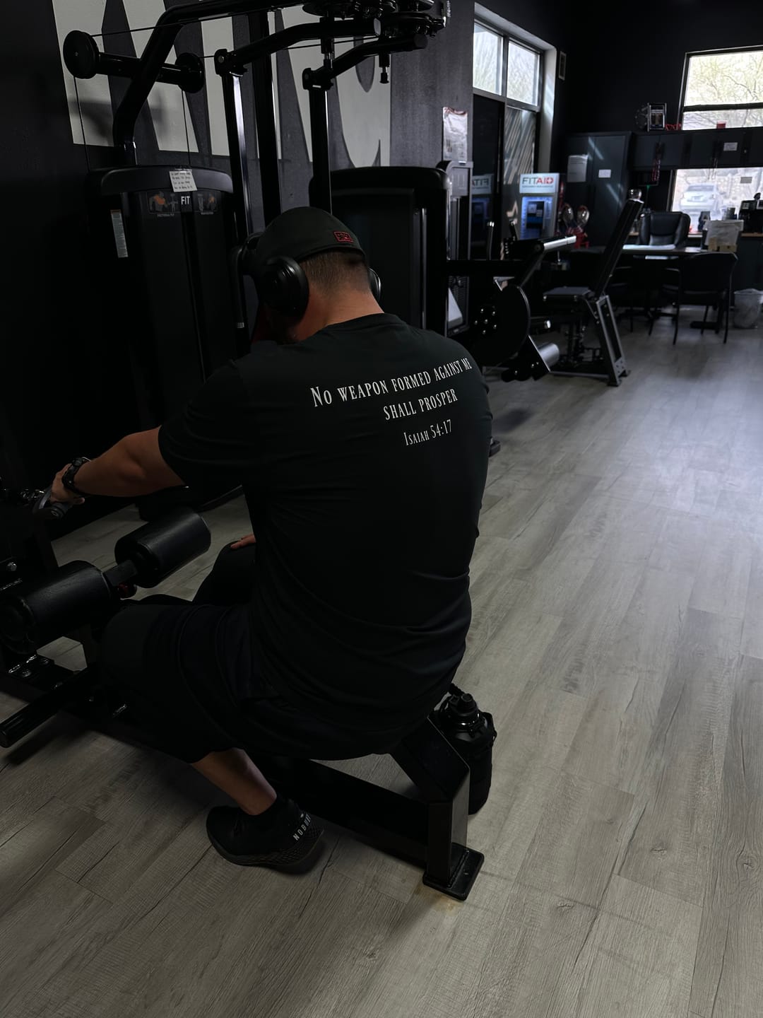 Customer photo review of Sovereign Performance Tee
