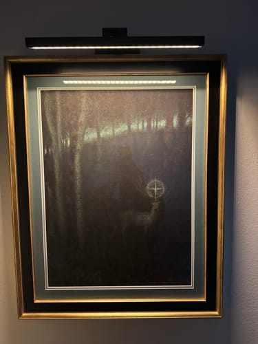 Customer photo review of The Vision of Saint Hubert | Franz von Stuck | 1890