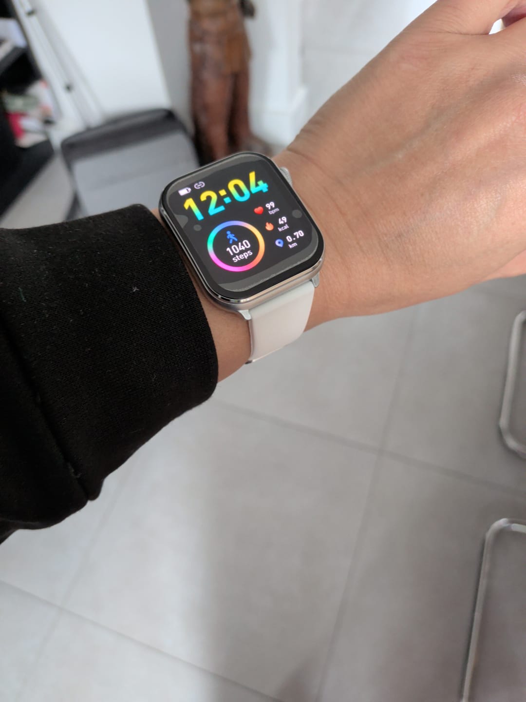 Customer photo review of HEALTH SMARTWATCH 3 Screenprotector