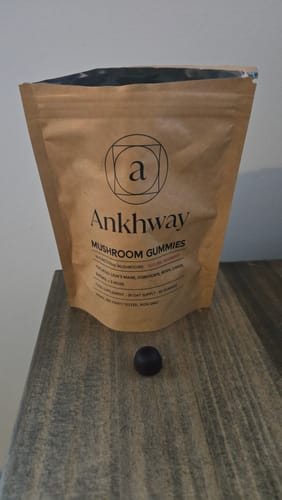 Customer photo review of Mushroom Gummies