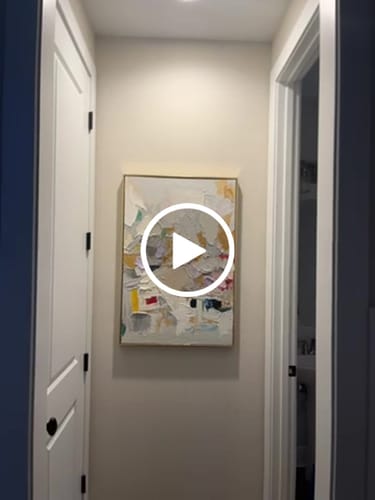 Customer review photo for Colorful Painting #CA004