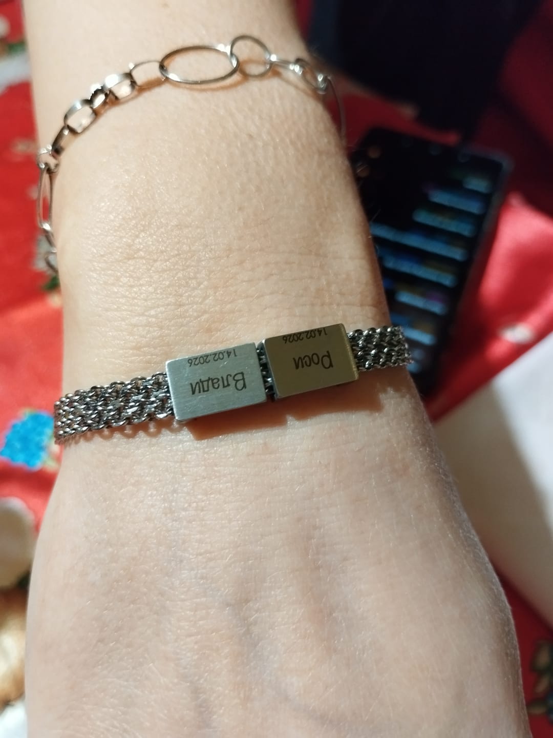 Customer photo review of Bracelet: Zara