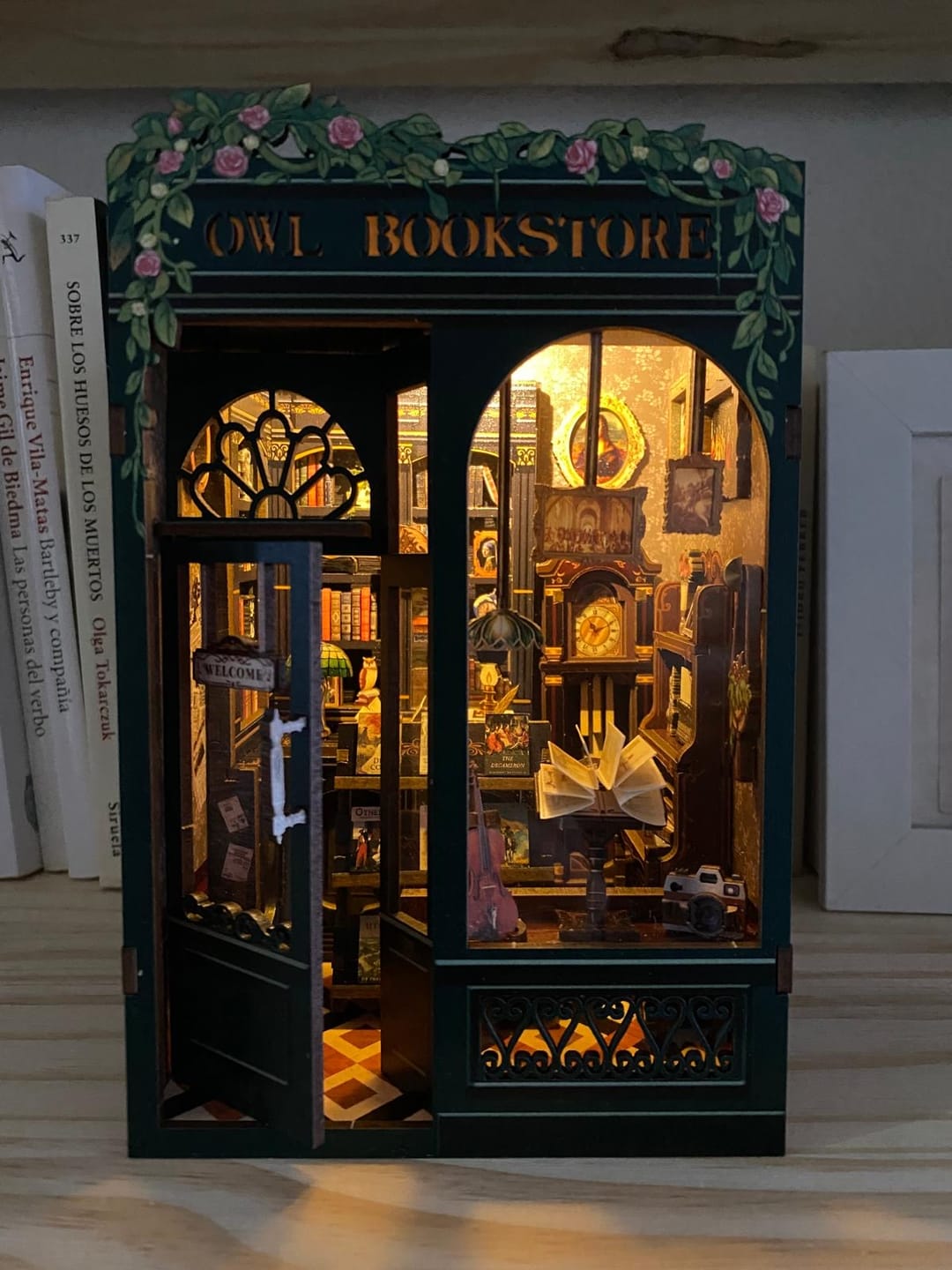 Customer photo review of Book Nook Owl Bookstore