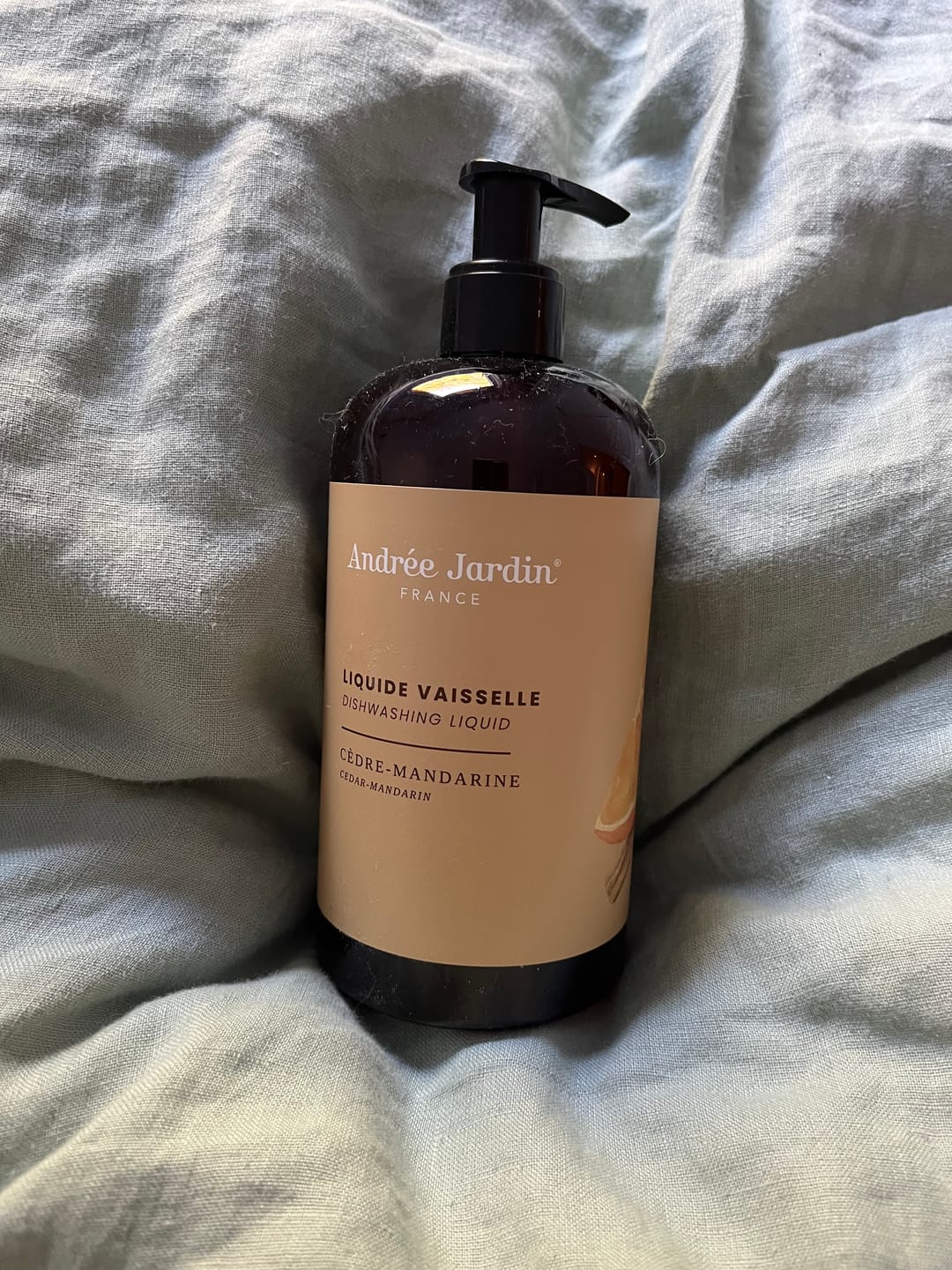 Customer photo review of Liquide vaisselle rechargeable 500ml
