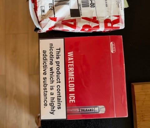 Customer photo review of SKE Crystal Nic Salt (Box of 10)
