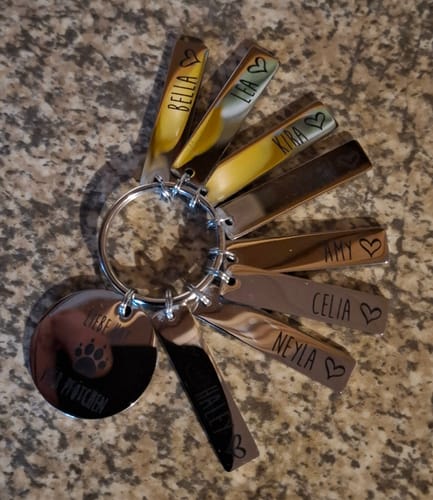 Customer photo review of Liebe hat vier Pfötchen - Schlüsselanhänger