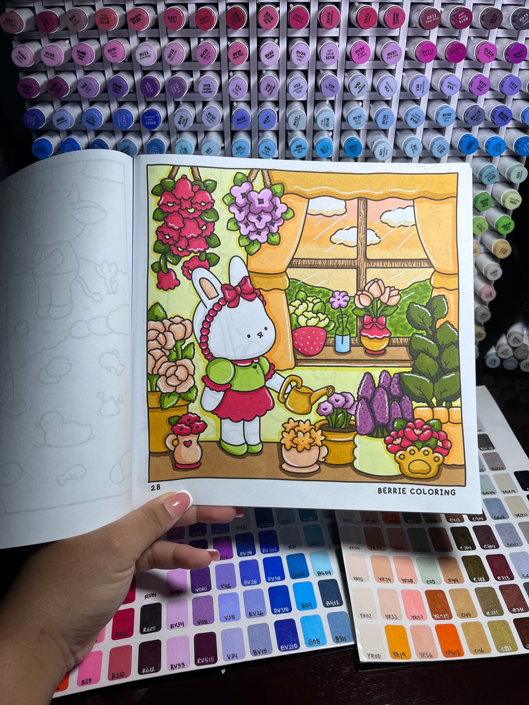 Customer photo review of Ohuhu Honolulu B R014 (Replace R2) Individual Marker, Brush & Fine