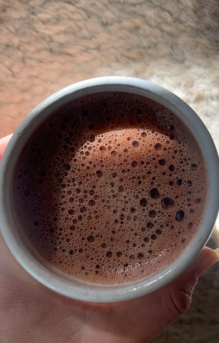 Customer photo review of Amazonian Gold Ceremonial Cacao