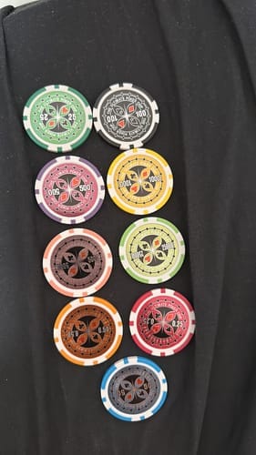 Customer photo review of Poker Set Ultimate 500