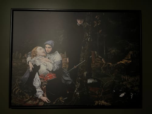 Customer photo review of The Wounded Cavalier | William Shakespeare Burton | 1855