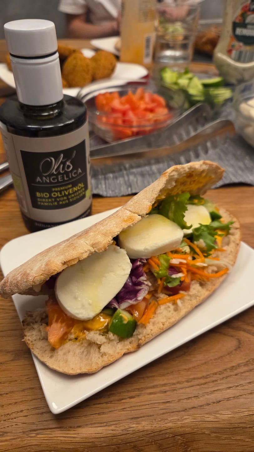 Customer photo review of Natives Olivenöl Extra (Bio)