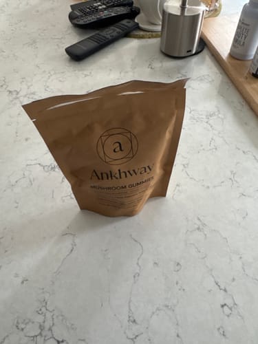 Customer photo review of Mushroom Gummies
