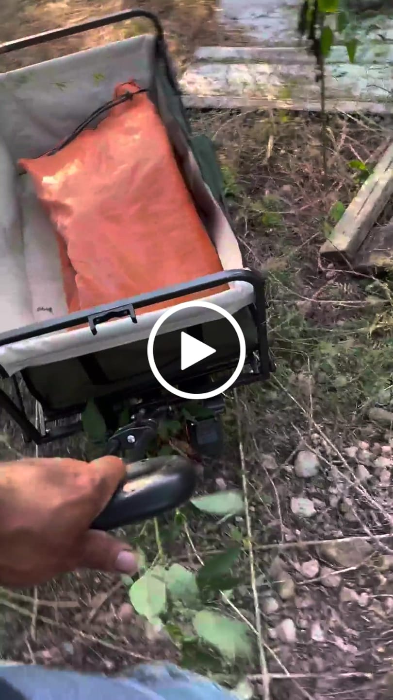 Customer video review of Nomad Hybrid Electric Heavy-Duty Camping Trolley