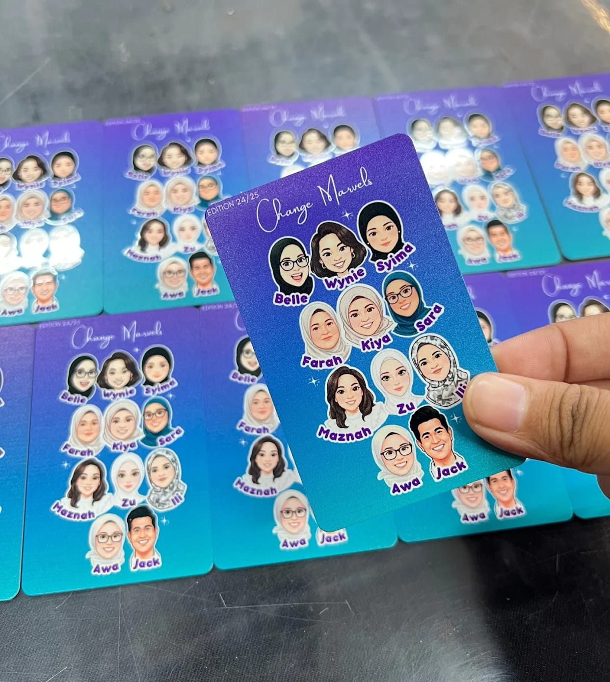 Customer photo review of Custom Print TNG Card NFC