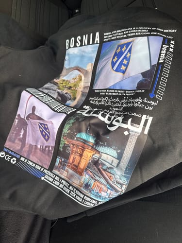 Customer photo review of Bosnia Premium Hoodie