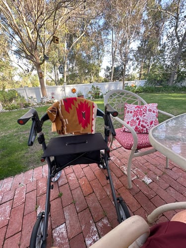 Customer photo review of Pelegon Rollator Walker