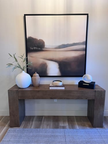 Customer photo review of Vintage Horizon Canvas Art