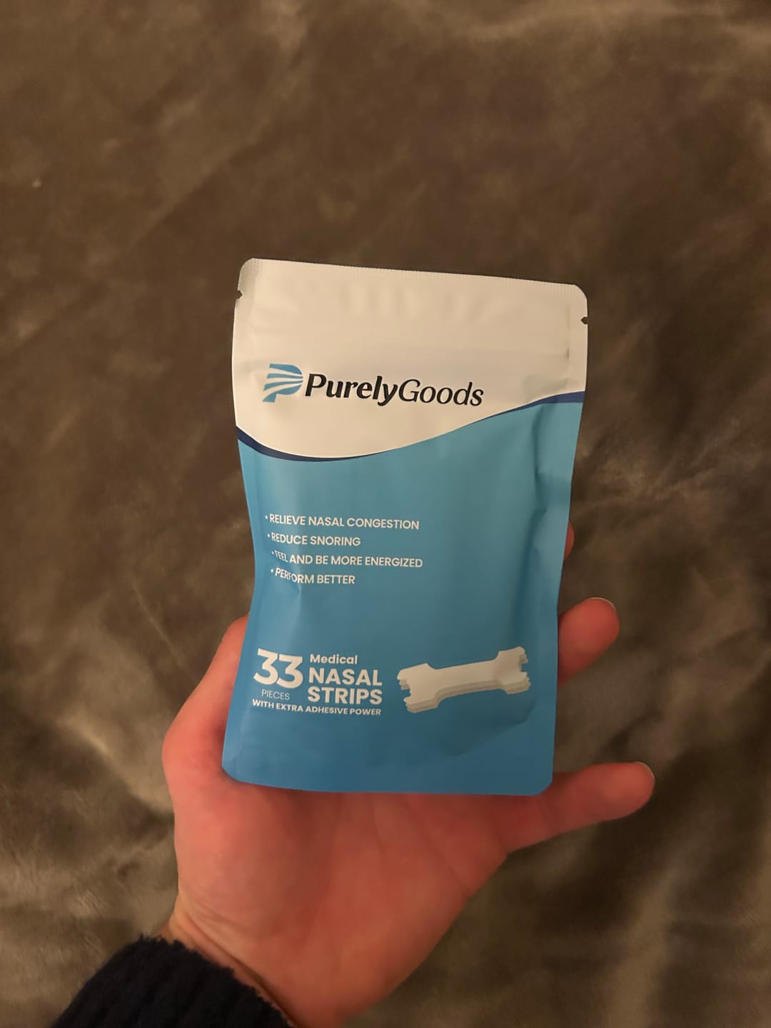 Customer photo review of PurelyGoods Neusstrips (33 stuks)