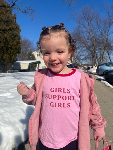 Customer photo review of ELLE TODDLER ZIPPER HICKORY