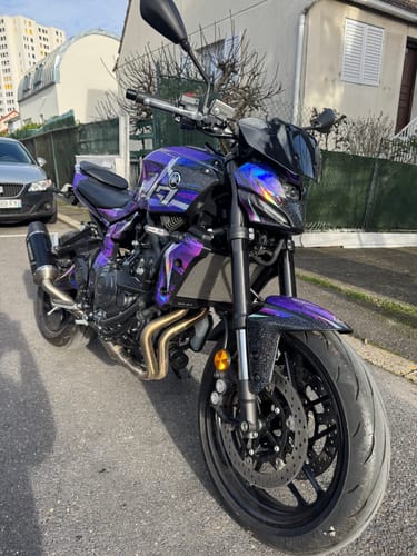 Customer photo review of Kit Déco SUPERMOTARD / ENDURO / MOTOCROSS 100% personnalisé