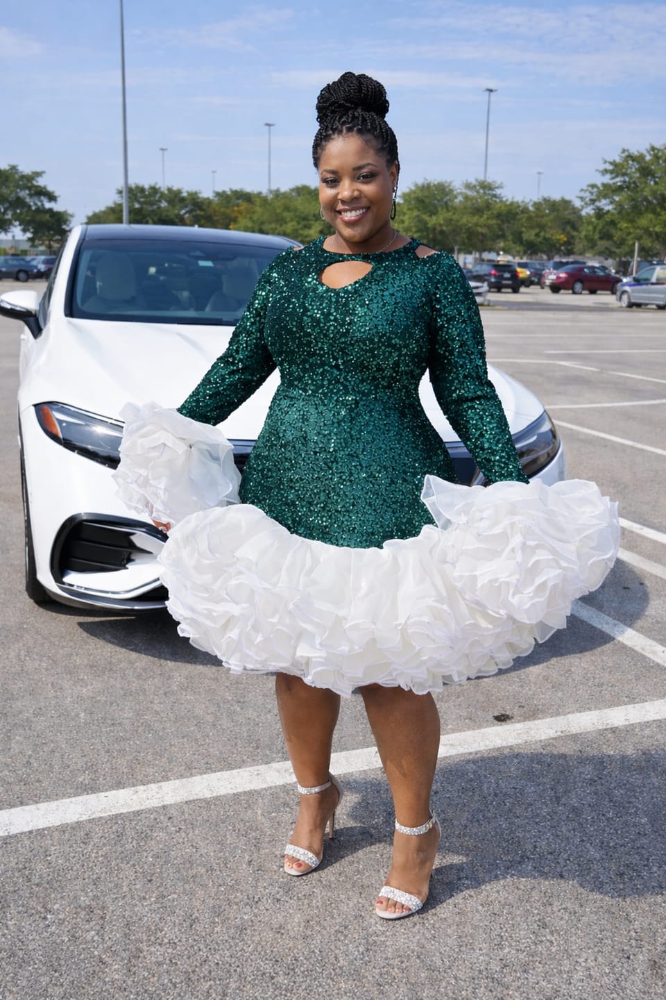 Customer photo review of Tutu Elegant Dress | Black