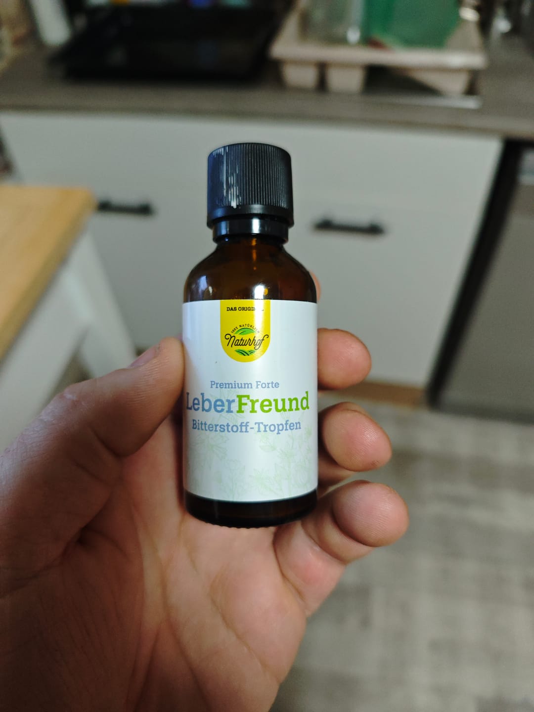 Customer photo review of Leber Freund Bitterstoff-Tropfen