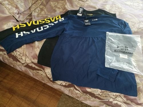 Customer photo review of Men's UPF 50+ Long Sleeve Fishing Shirt FS01M