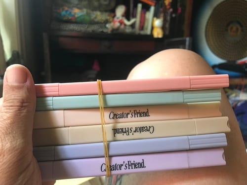 Customer photo review of Zero-Bleed Highlighters Pack-6